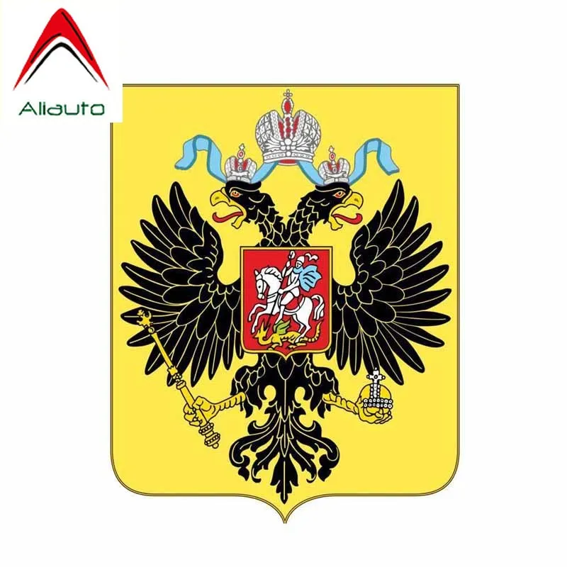 Автомобильная наклейка Aliauto с российским флагом Виниловая аксессуары Обложка