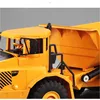 High Simulation RC Dump Truck 2.4G 6WD Remote Control Engineering Vehicle With Six Wheels Flash Light Can Up Down Auto Unloading 5