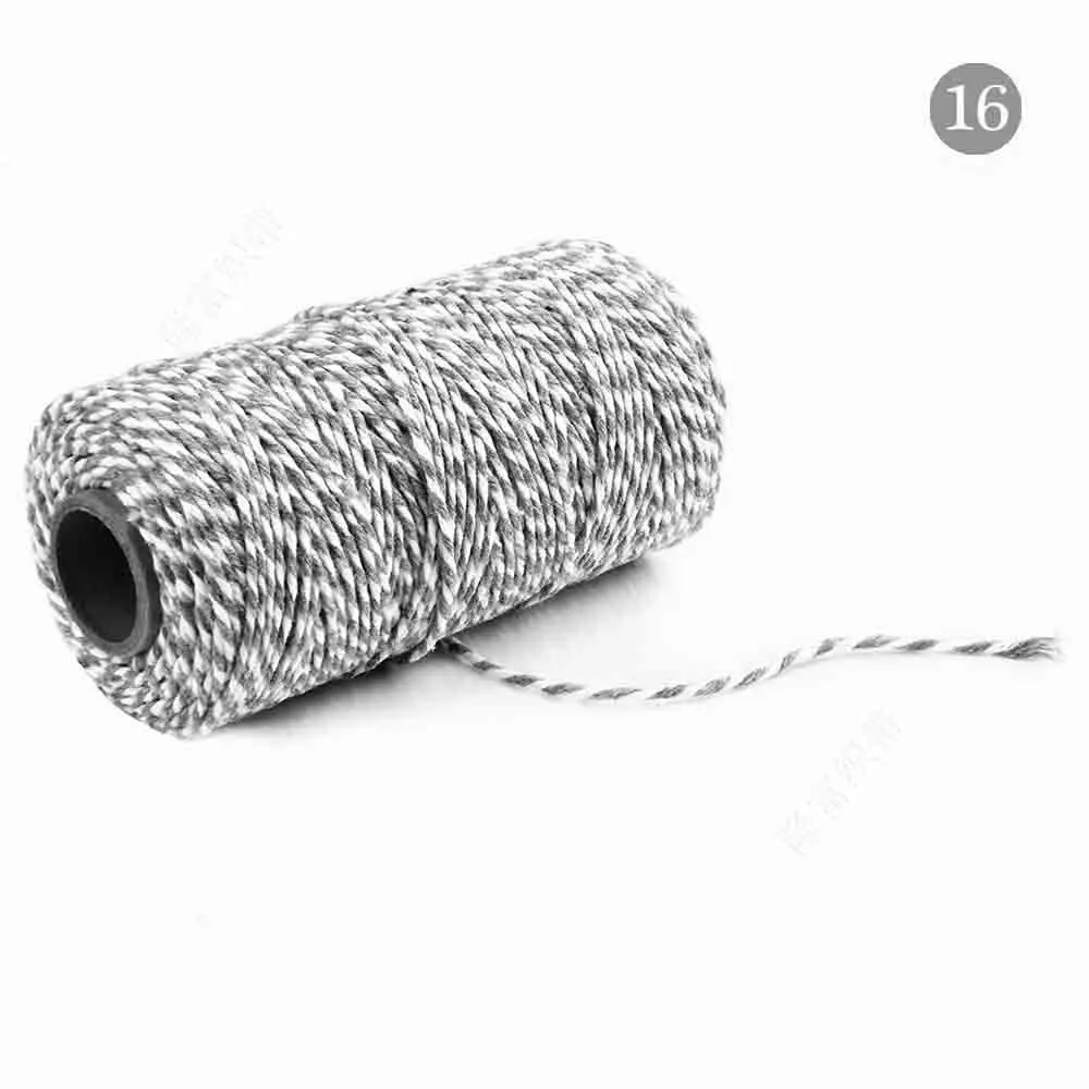 Metallic Gold and Silver Twine - 1.5mm, 100M Roll - Non-Slip String for Crafting and DIY Projects