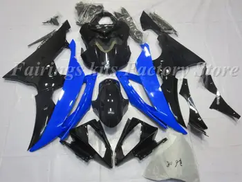 

4 Gifts New ABS Fairing Kits Fit For Yamaha YZF R6 2008 2009 2010 2011 2012 2013 2014 2015 2016 Custom Cool Blue Black
