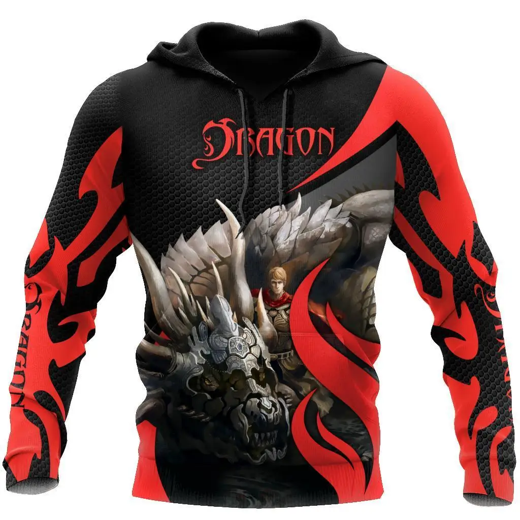 Waliicorners Hoodie Unisex Sweatshirt Pullover Casual Streetwear Dragon Knight Art 3D All Over 6 Hd0a91d0fbcd44b3a8c473a537c5f9fcch