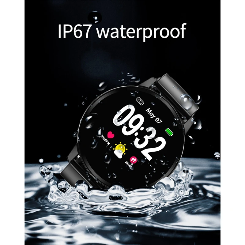 S01 Bluetooth Smart Watch Fashion Blood Pressure Oxygen Heart Rate Monitor Smartwatch For Android Ios Phone