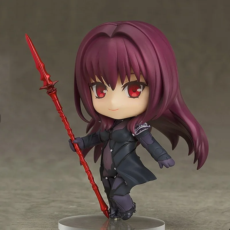 Fate Grand Order Anime Figure Lancer Scathach #743 PVC Girl Toys Fate Stay Night Action Xmas Gift Figurals Model Figma Girl Doll