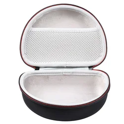 Premium Hard EVA Protective Carrying Case for Headphones - Portable Travel Storage Cover (Black)