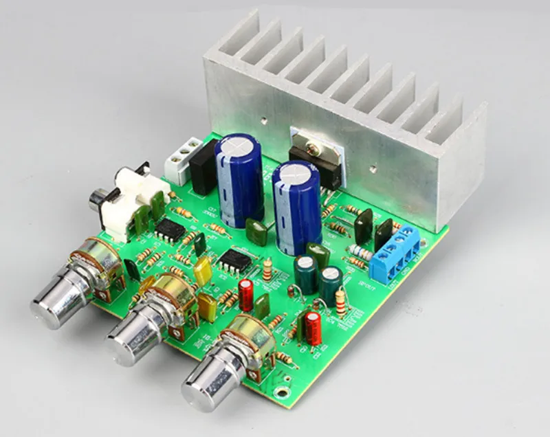 New JRC4558 TDA7265 2.0 channel 40W+40W high fidelity HiFi amplifier board | Электроника