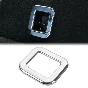 

for Jeep Compass 2017+ Car Interior Styling Trunk Pothook Decoration ABS Chrome Sticker Decal Auto Accessories