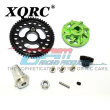 

Used for RC car traxxas slash 4x4 model 68086-21 aluminum alloy main tooth seat and steel gear 54t main tooth