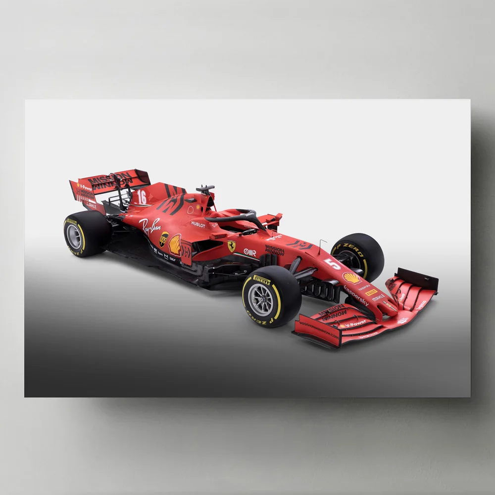 Ferraris F1 постеры на стену с изображением гоночных автомобилей современные картины