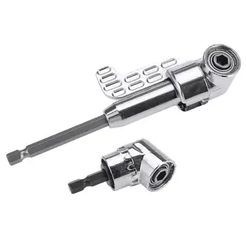 

105 Degree Angle Screwdriver Set Hand Tools Right Angle Driver 1/4 Hex Screwdriver Holder Adapter Power Drill Driver Tool