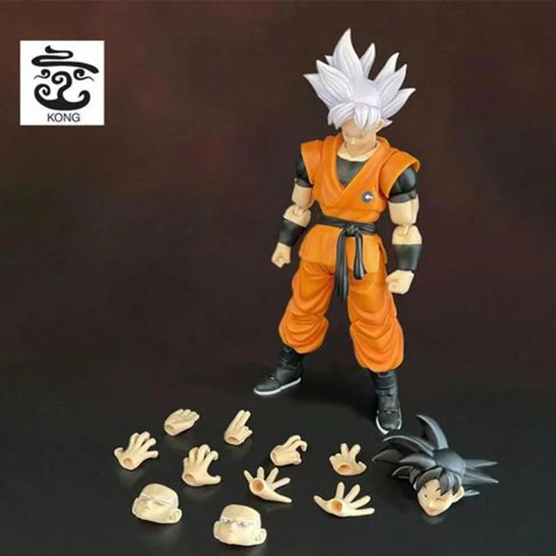 В наличии Kong модель DBZ SSJ Heros SHF The Earth Goku ПВХ игрушки фигурки аниме | Игрушки и хобби
