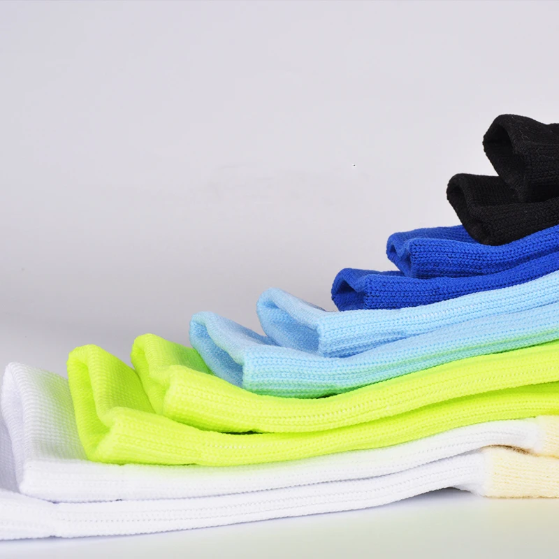 New Men Anti-Slip Football Socks High Quality Soft Breathable Thickened Sports Socks Running Cycling Hiking Women Soccer