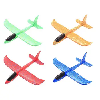 

New DIY Kids Toys Hand Throw Flying Planes Foam Airplane Glider Toy Plane Outdoor Glider Foam Aeroplane Model