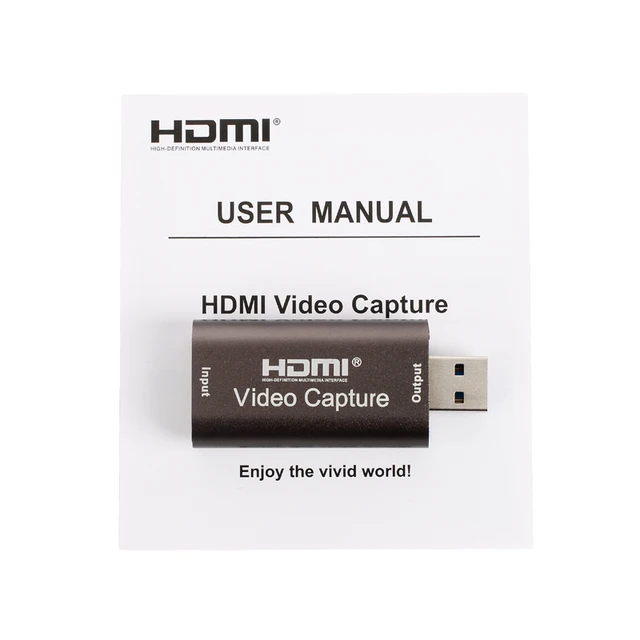 Generic Carte d'acquisition Audio-vidéo 4K USB3.0,HDMI vers USB 3.0, plaque  d'acquisition pour Streaming en direct, commutateur de caméra pour  enregistrement de jeu à prix pas cher
