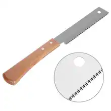 

12in Small Hand Saw Beech Wooden Handle Fine Cut Saw Household Woodworking Garden Pruning Flush Cutting Trimming Tool 17Sawtooth
