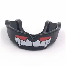 Толстый спортивный рот охранника вампирский зуб печатные формованные зубы защитные подтяжки 27RD