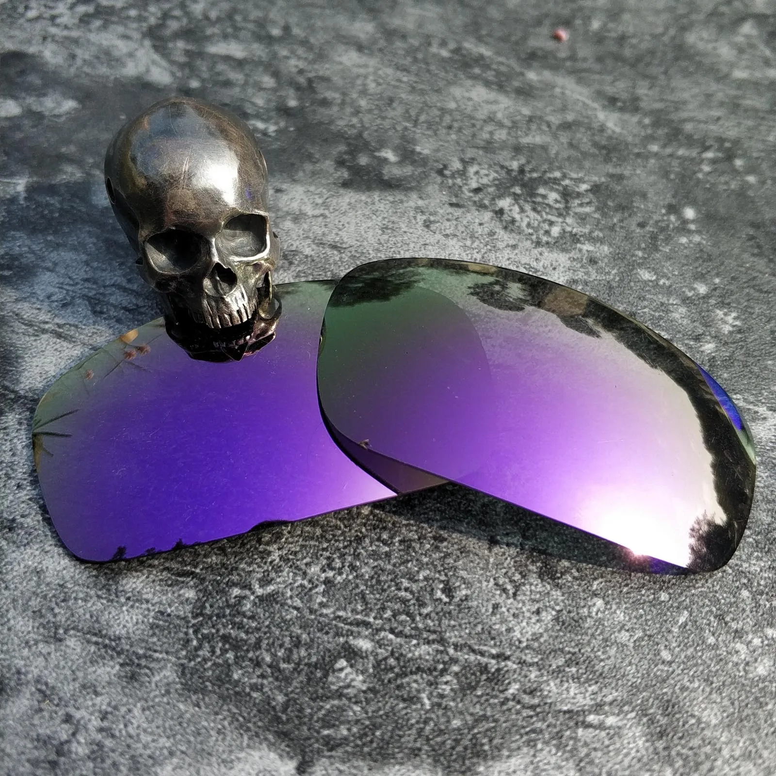 Purple Firtox истинные поляризованные улучшенные Сменные линзы для солнцезащитных очков-солнцезащитных очков в стиле оакли монстра Пупа(только линзы)-несколько вариантов - Цвет линз: Purple