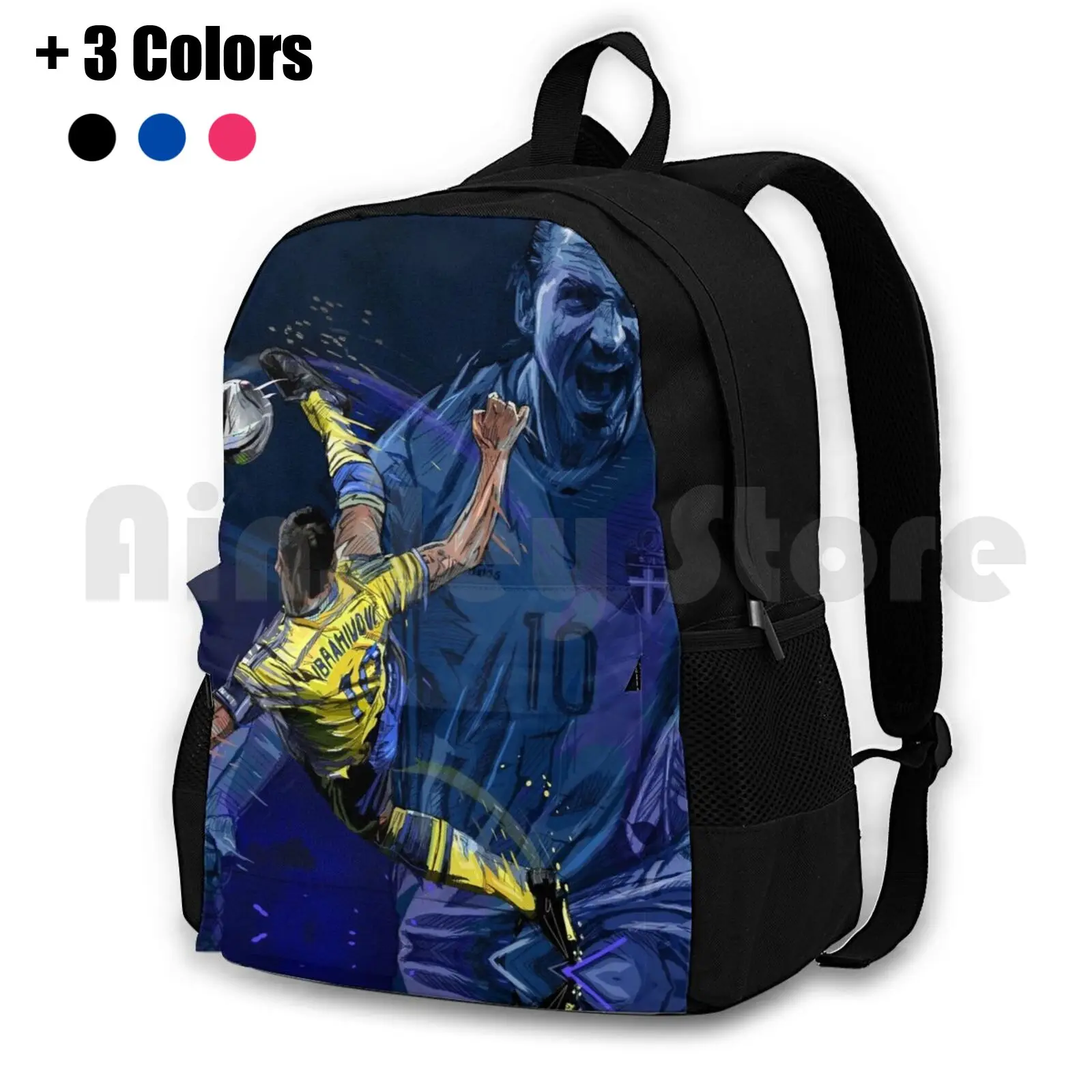 

Zlatan Ibrahimovic наружный походный рюкзак Водонепроницаемый Кемпинг путешествия Zlatan Ibrahimovic