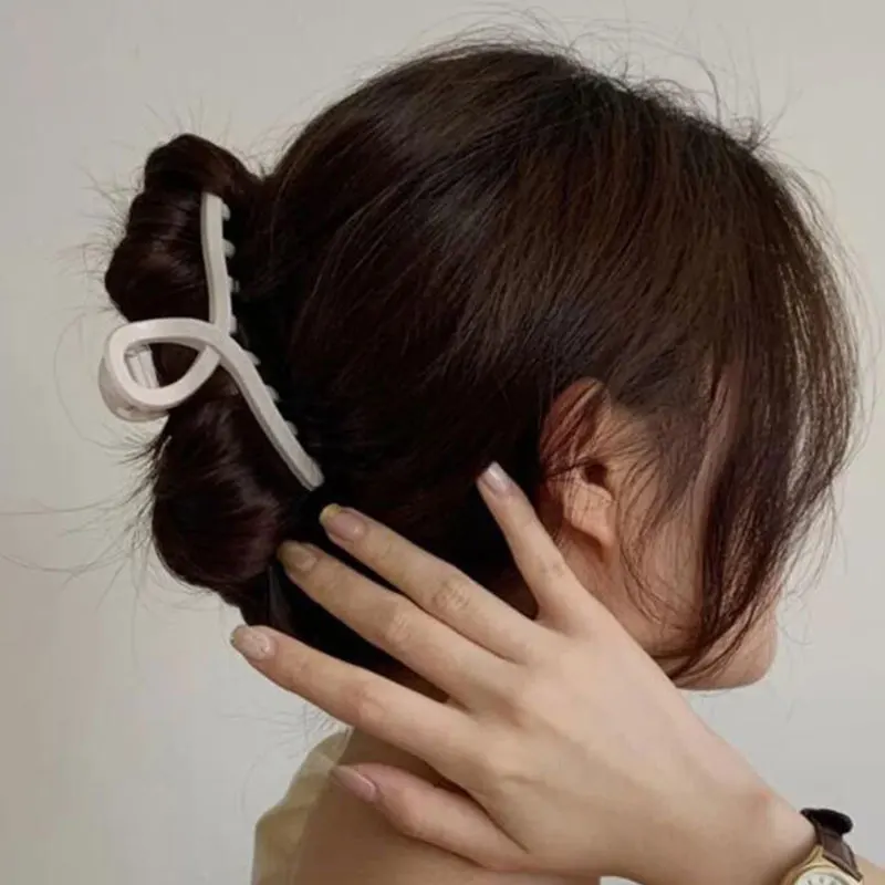 1PC Barrettes  Hair Claw For Women Acrylic Hairpins Hair Crab Claws Girls Make UP Washing Tool Accessories Women Hair Clips 2021