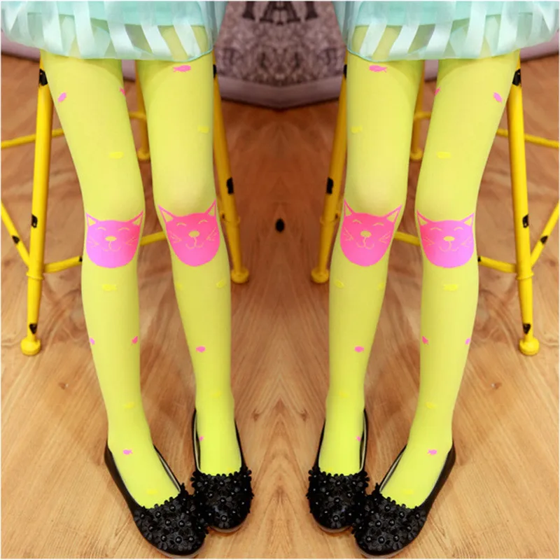 New Hot children Girl Pantyhose dance High Quality Velvet Cute bear Tights for girls baby kids Pantyhose Spring Summer Stocking