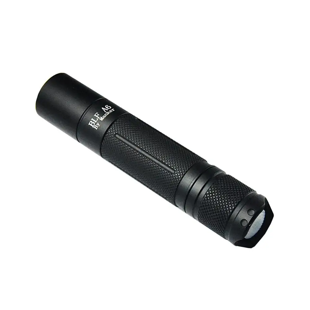 Комплект: Manker BLF A6 1600 люменов CREE XP-L светодиодный фонарик+ высокая утечка 3100 мАч 18650 литий-ионная аккумуляторная батарея(30A