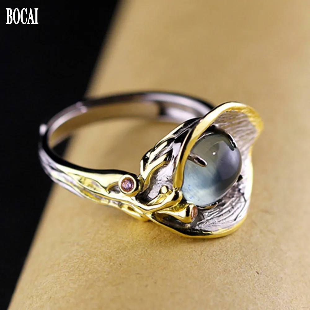 Серебро S925 с оригинальным дизайном кольца из камня|s925 silver|silver silverring silver |