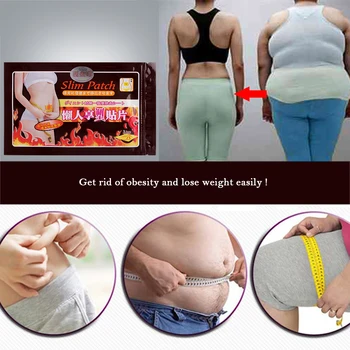 

Slimming Navel Sticker Slim Patch Lose Weight Loss Burning Fat Slimming Cream Health Care 100 pcs ( 10 bag = 100pcs )