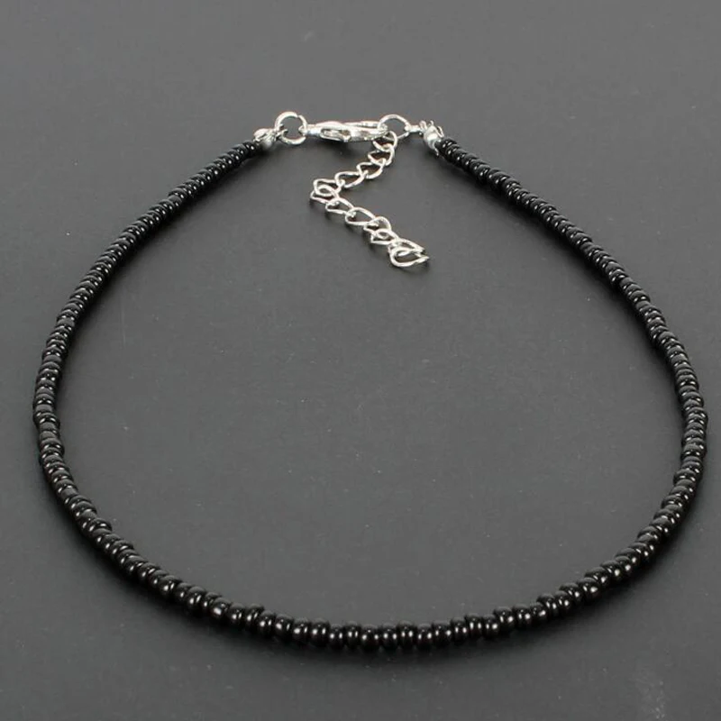 Изысканное богемное черное белое Красное Желтое разноцветное женское ожерелье в