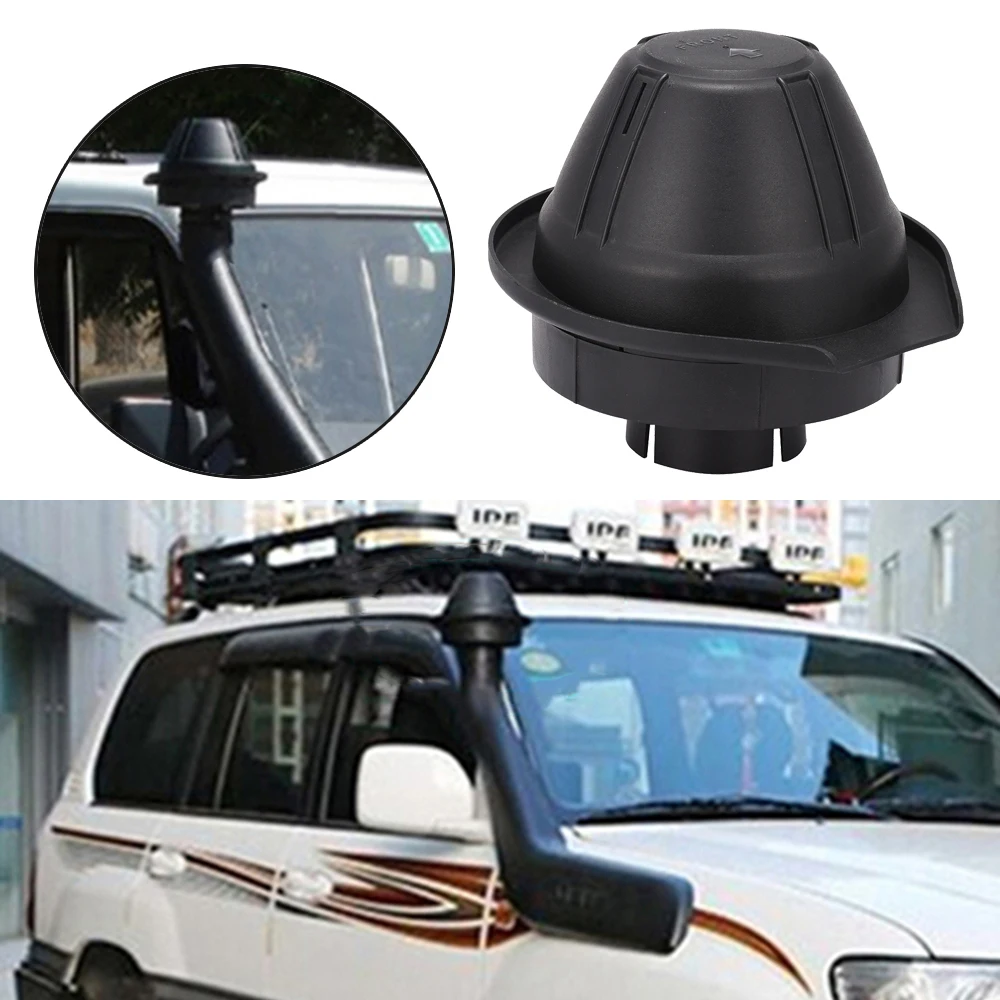 Air Intake Kit Snorkel Air Ram Heads Top 3 inch 77mm / 3.5 inch 89mm Fits 4WD Airflow Replacement Fresh Air Intake
