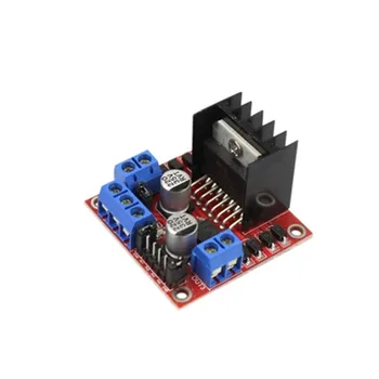

Taidacent CNC Driver Controller Double H Bridge DC Servo Motor Driver Board L298N Stepper Motor Driver Module for Robot Rduino
