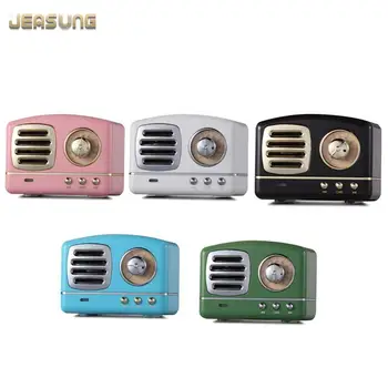 

Jeasung HM11 Bluetooth Speaker Retro Bluetooth Speakers Soundbar Mini Speakers Boombox 3D Stereo HiFi Sound TF