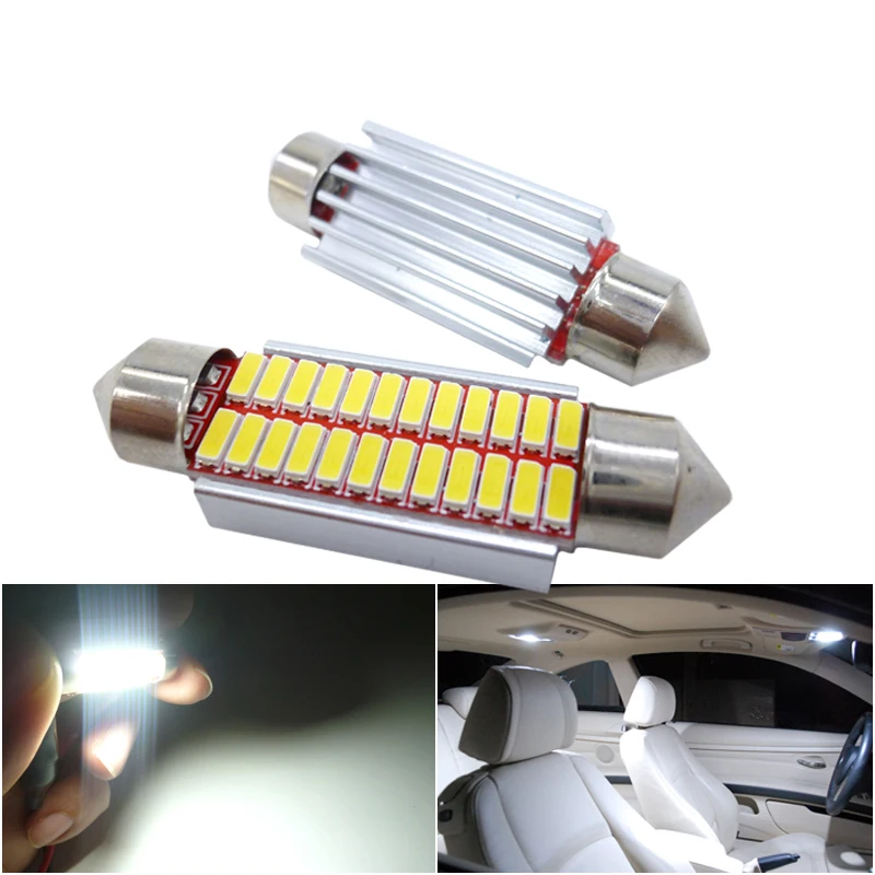C5W светодиодный фонарь для Mitsubishi Lancer 9 10 I200 ASX Pajero 4 Nissan Tiida Sentra Teana j31