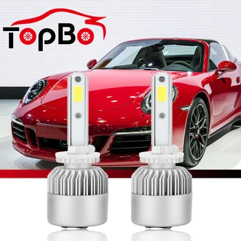

S2 Car Headlight Bulbs H1 H3 H4 H7 H8 H11 H13 9004 9005 9006 9007 880 6000K Led Fog light Car Accessories