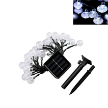 Fashion-100 LED Solar Powered String Light Garden Yard Decor Lamp Outdoor Waterproof