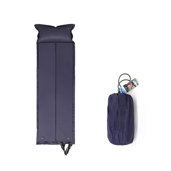 

188*57*2.5cm Single Automatic Inflatable Cushion Half-folding with Pillow Mat thicken Inflatable Bed Mattress Outdoor Tent