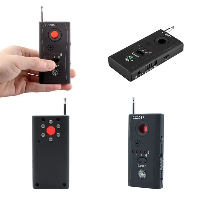Multi-Function Wireless Camera Lens Signal Detector CC308+ Radio Wave Signal Detect Camera Full-range WiFi RF GSM Device Finder