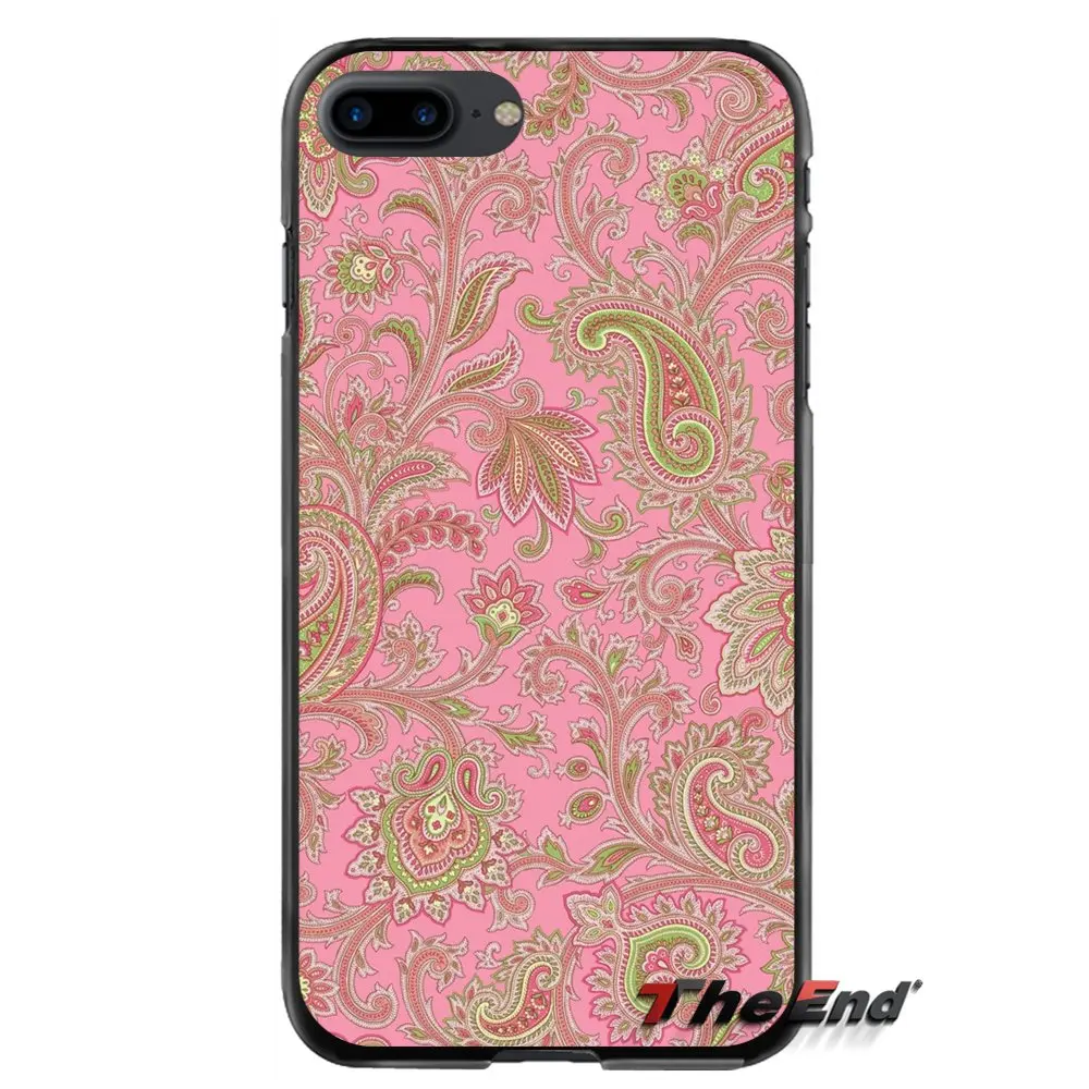images 2 Розовый Пейсли аксессуары чехлы для телефонов Чехлы для Apple iPhone 4 4s 5 5S 5C SE 6 6S 7 8 Plus X iPod Touch 4 5 6 - Цвет: images 2