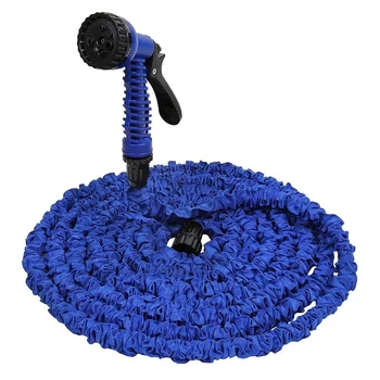 

Expandable Garden Hose, 50FT Flexible Expanding Water Hose for Watering Plants, Car Washing, Pets and Cleaning