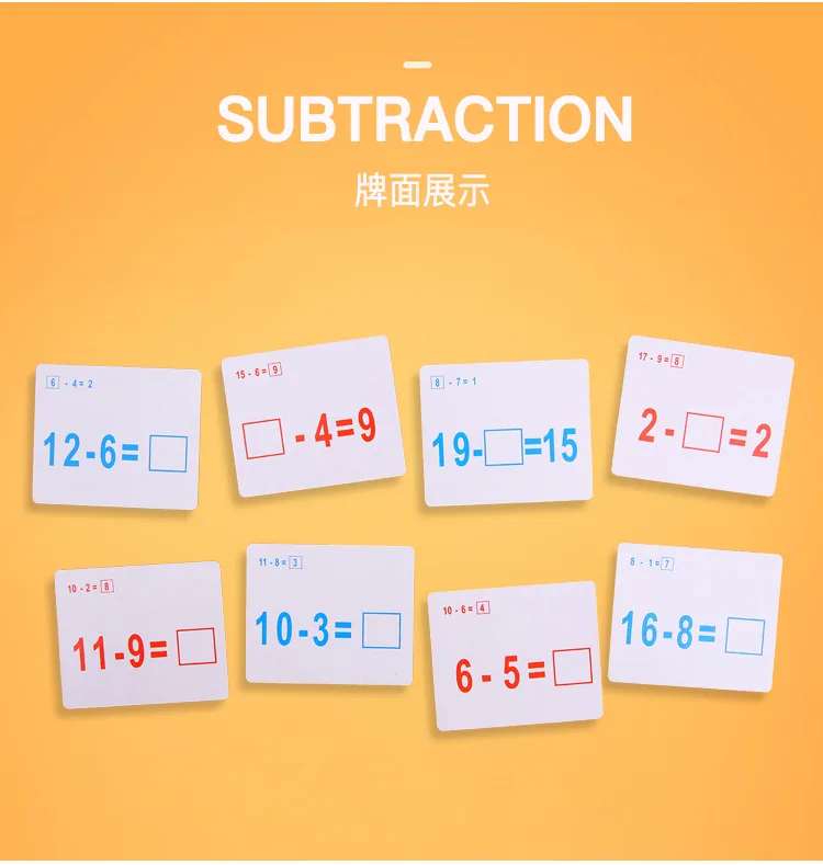 Детская образовательная научно-образовательная игрушка обучающая карта Математика арифметическая карта Wipable Write Pen дополнение и S
