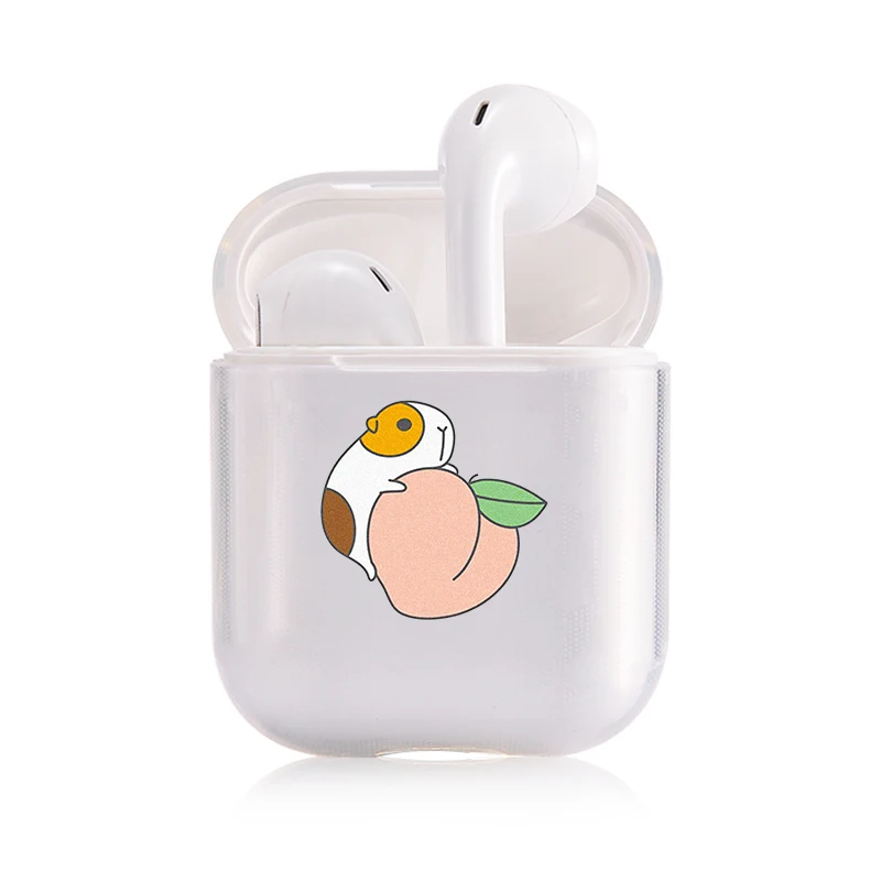 Мягкий силиконовый милый Чехол Air Pods для Apple airpods, Роскошный чехол с изображением животных, собаки, ребенка, AirPods, Bluetooth, аксессуары для наушников - Цвет: I201273