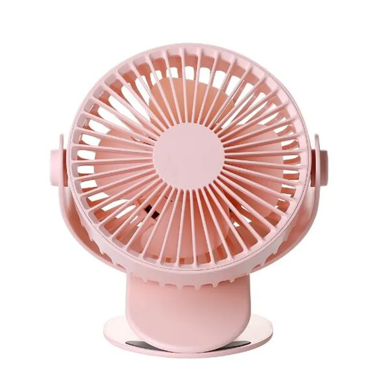 Pink Usb Вентилятор Кулер 2000 мАч батарея Встроенный 360 ° Вращение 131*172*201 мм ПК ноутбук офис автомобиль бизнес-подарок Usb маленький регулируемый вентилятор - Цвет: Pink