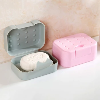 

2020 Hot Sale Travel Soap Dish Box Case Mini Portable Holde Brand New Easy Carry Soap Box Drop Shipping