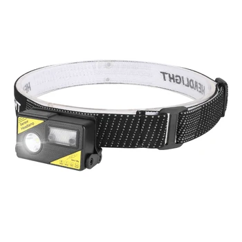 

Portable Induction LED Headlamp Torch Flashlight USB Rechargeable Fishing Hunting Hiking Camping Headlight