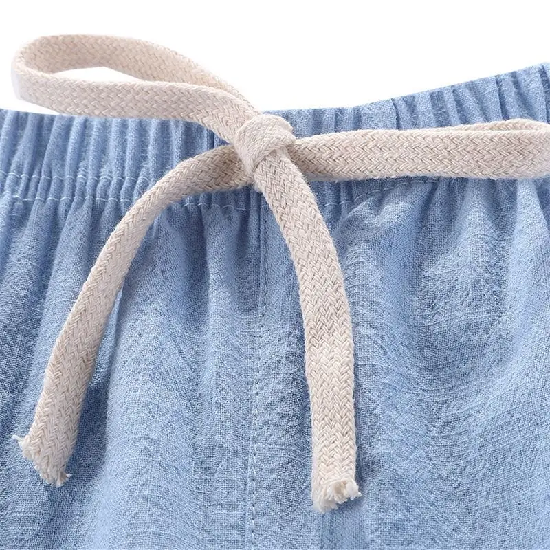 Summer Children's Short Pants Casual Baby Boys Knee Length Cotton Shorts