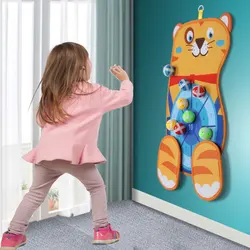 Balle collante pour enfants, jeu de cible, jeu de Sport familial, fête, Sports de plein air, intérieur, bébé, ventouse 