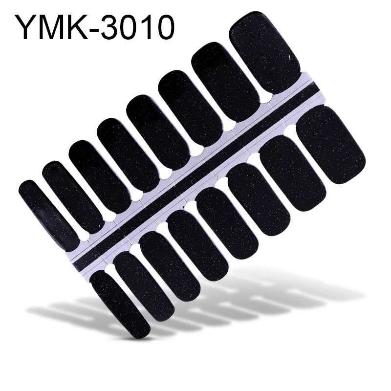 YMK-3010 1 шт DIY наклейки для дизайна ногтей Слайдеры для переноса воды маникюрные наклейки для ногтей пленка для ногтей водяные наклейки украшения для дизайна ногтей - Цвет: YMK-3010