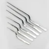 Kitchen Tongs Kitchen Utensils BBQ Tweezer Food Clip  Stainless Steel Kitchen Chief Tongs Picnic Barbecue Cooking Seafood Tool