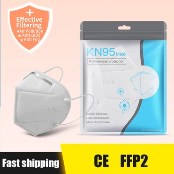 

FFP2 99% Filtered Fast Delivery KN95 Mask Dustproof Anti-fog And Breathable Face Masks KN95Masks Mouth Muffle Mask