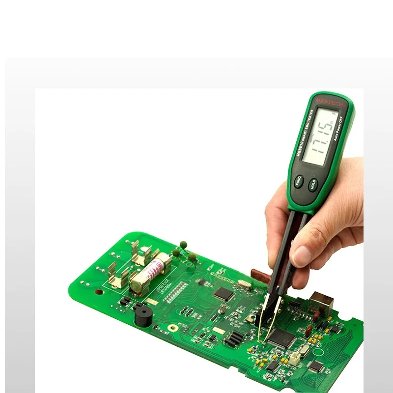 

MASTECH Smart SMD Tester Capacitance Meter Multimeter with LCD display Multimeter with Handle MS8910 Digital Multimeter