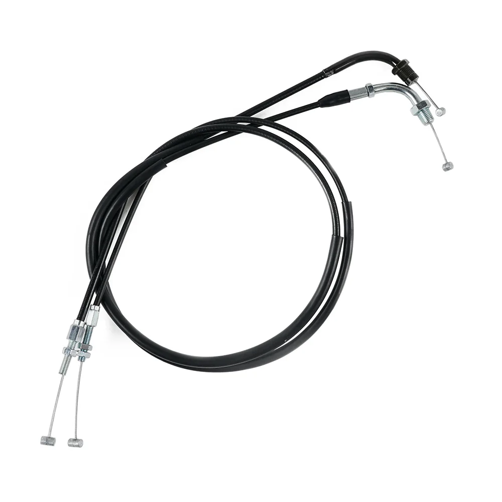 

NICECNC Motorcycle Push & Pull Throttle Cable Set for HONDA Rebel 250 CMX250C 300 450 108cm Length