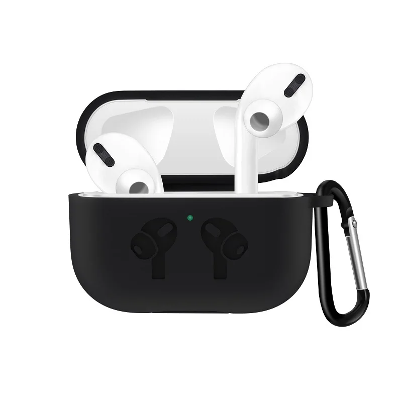 Чехол Etui для Airpods pro с защитой брелка air pods силиконовый чехол Аксессуары earpods eartips